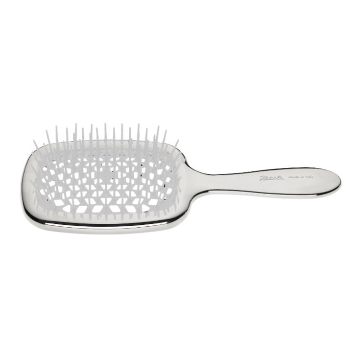 "Superbrush Krom från Jäneke – professionell hårborste med ventilerad design"