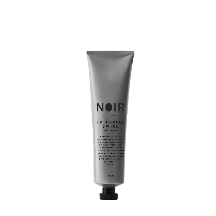 "Noir Editorial Swirl Curl Cream 150 ml lockkräm för tjocka lockar"