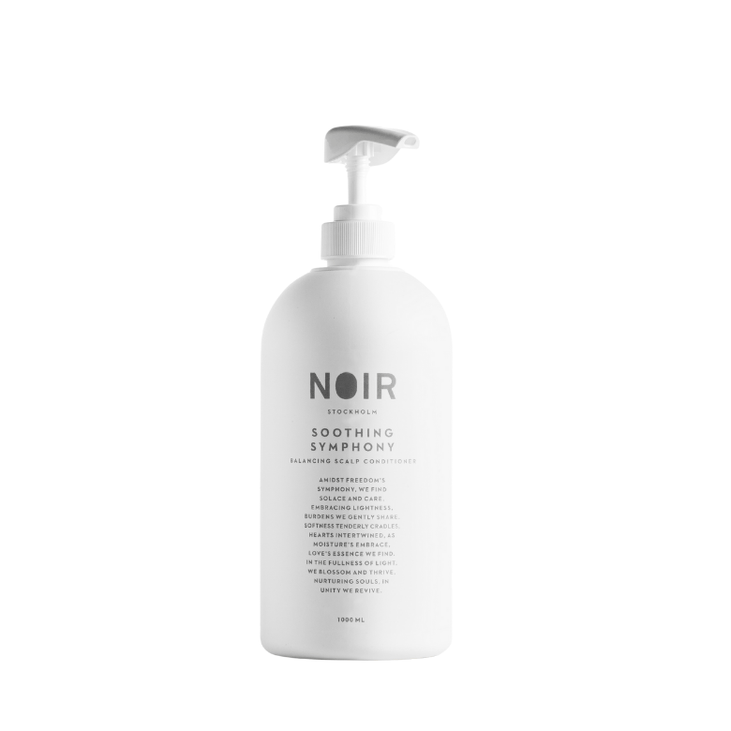 "Noir Stockholm Soothing Symphony Conditioner 1000 ml – professionellt balsam för känslig hårbotten"