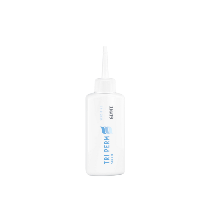 "TRI PERM Sensitive Soft 0 permanentvätska 75 ml - stark formula för svårformat och grovt hår"