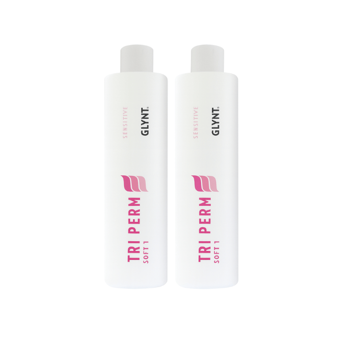 "TRI PERM Sensitive Soft 1 – 2x500ml permanent för normalt hår"